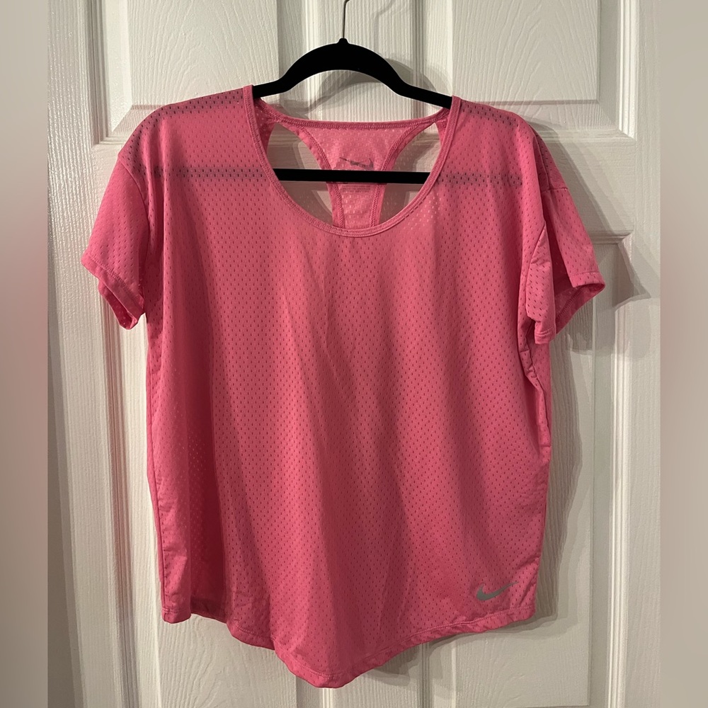 Nike DryFit Pink WorkOut Tee